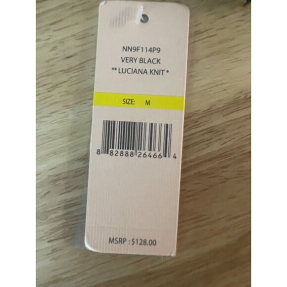 Nanette Lepore Luciana Knit Fringe Hem and Sleeves Dress Black Size M NWT BoHo - Picture 10 of 10